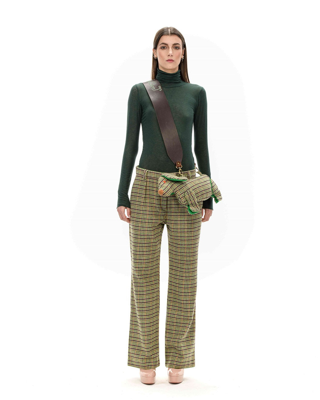 MORGANA Pantalone pied de poule