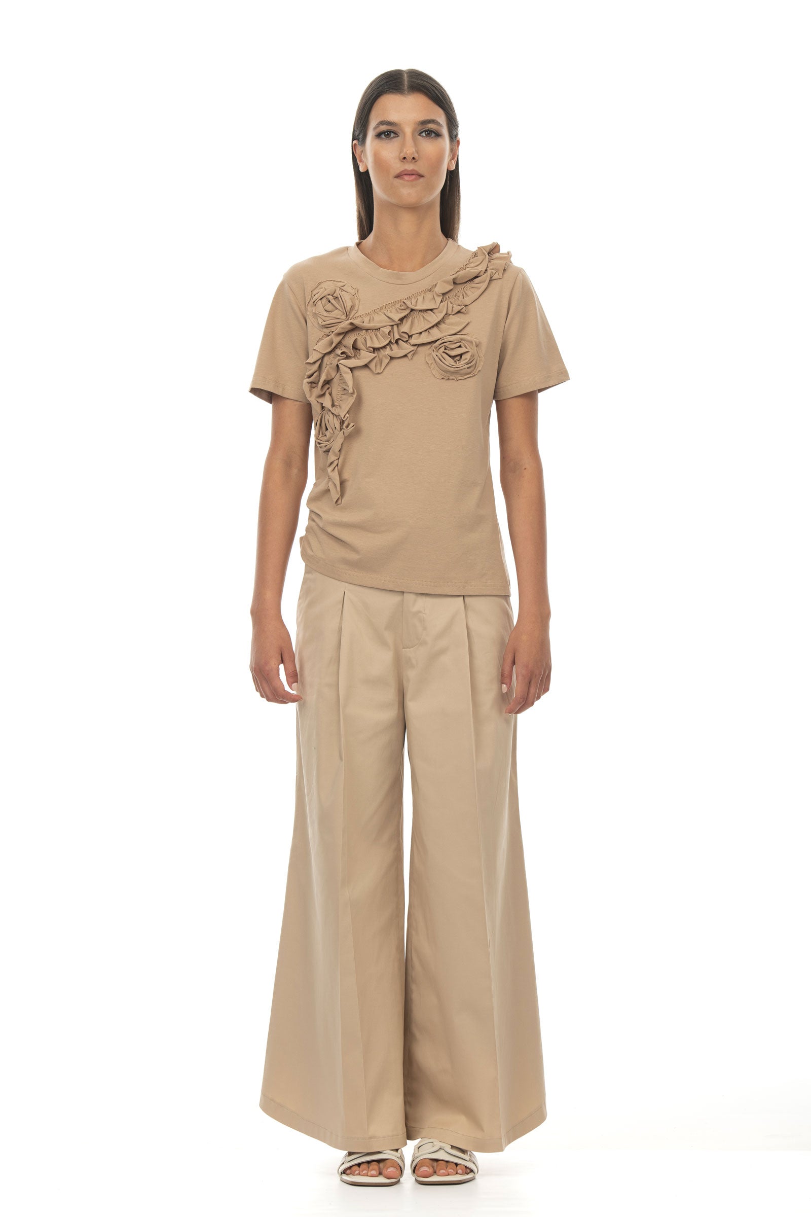 Jasmine T-shirt sabbia