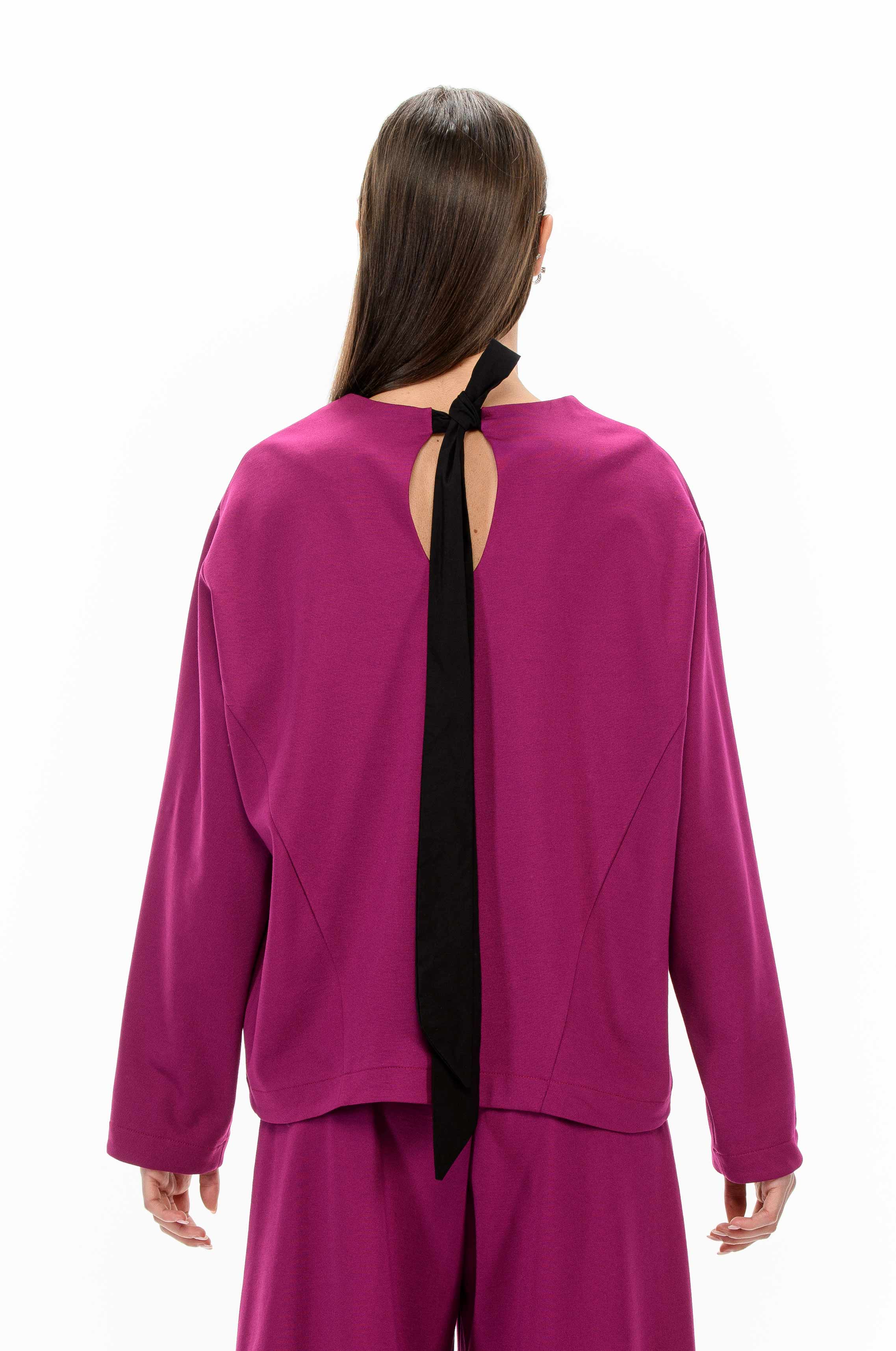 LENORA Blusa con fiocco