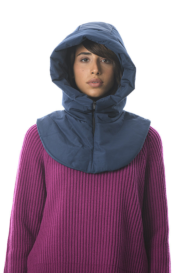 GINNY Cappuccio in microfibra