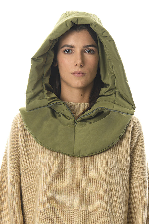 GINNY Cappuccio in microfibra