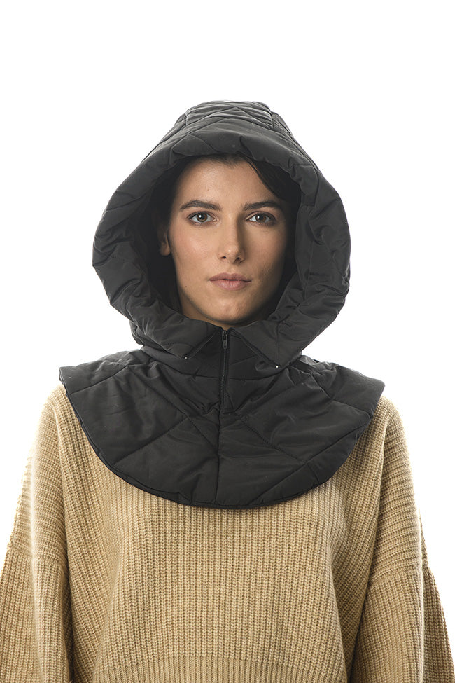 GINNY Cappuccio in microfibra