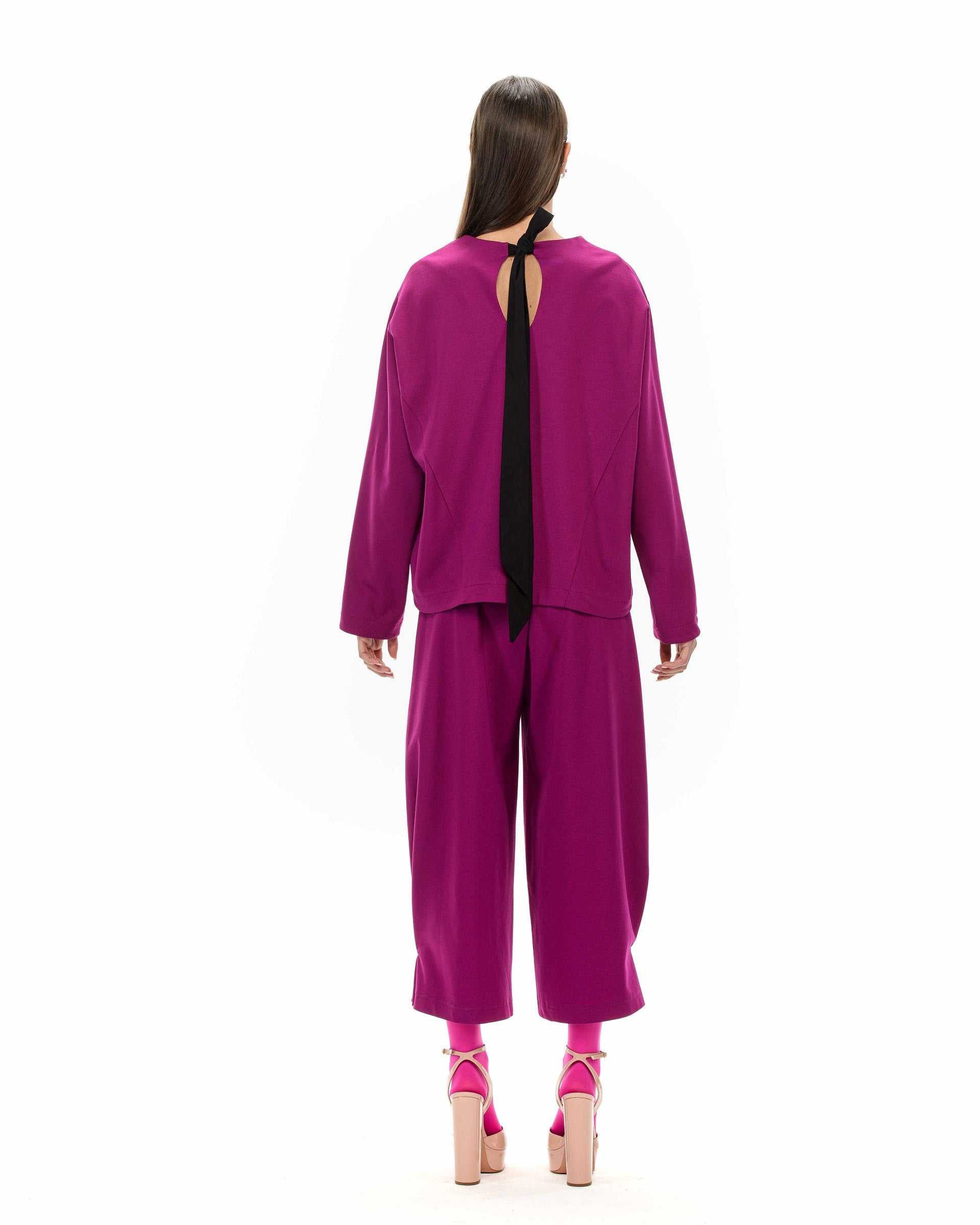 LENORA Blusa con fiocco