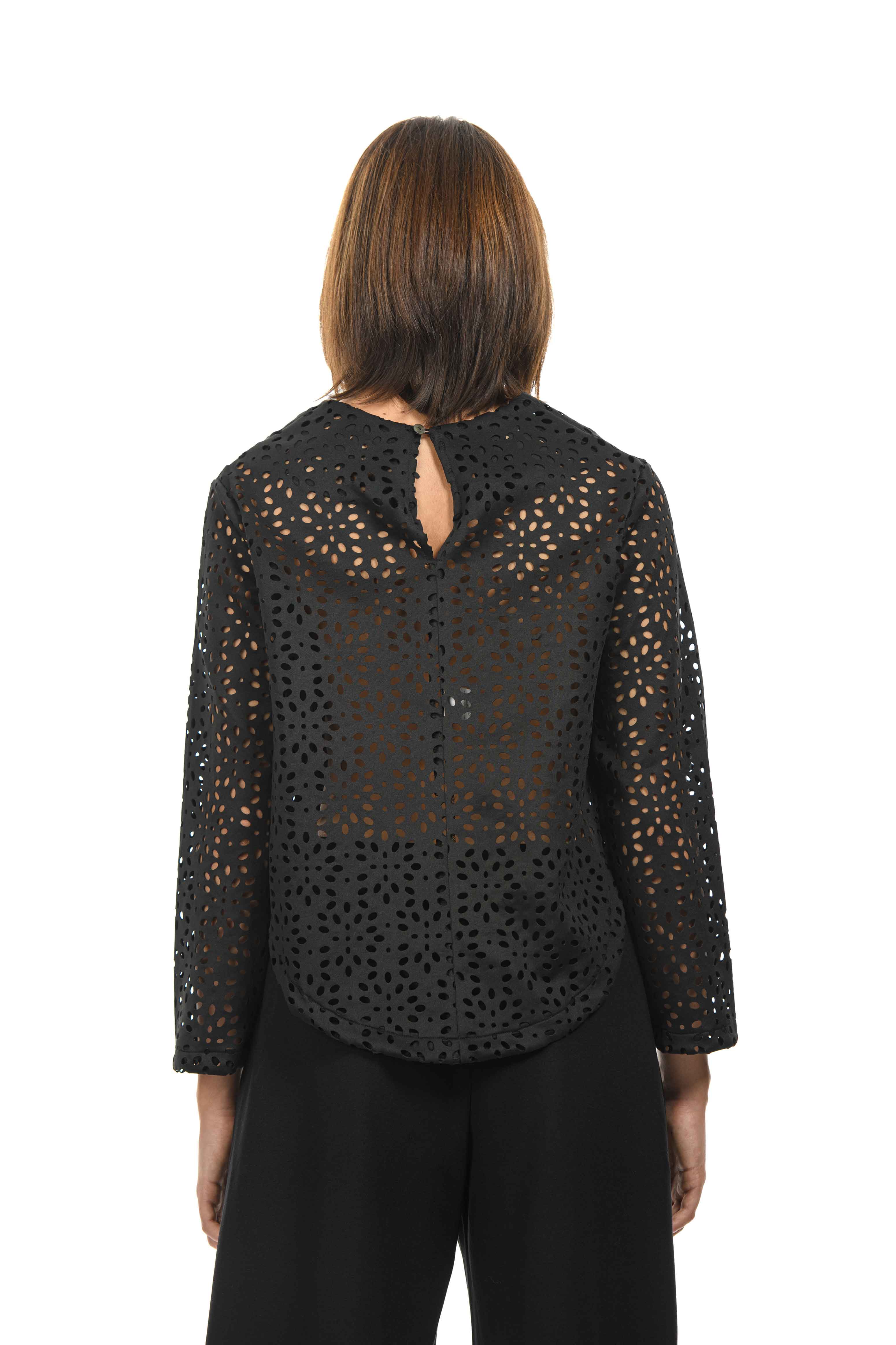 PLAGG Blusa traforata