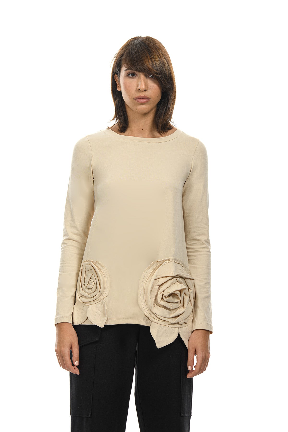 PIMPINELLA T-shirt con rose