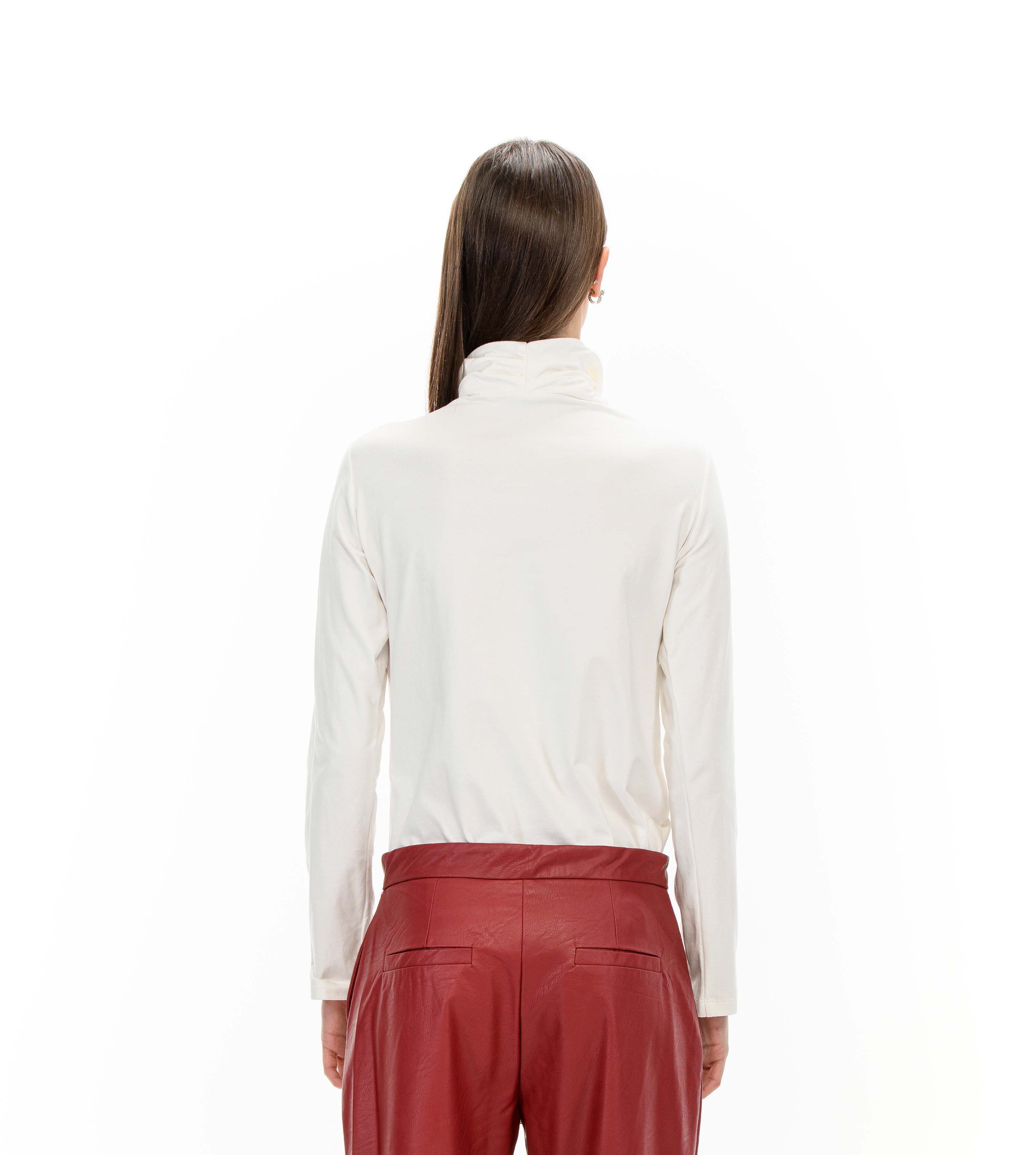NERISSA Pantalone ecopelle