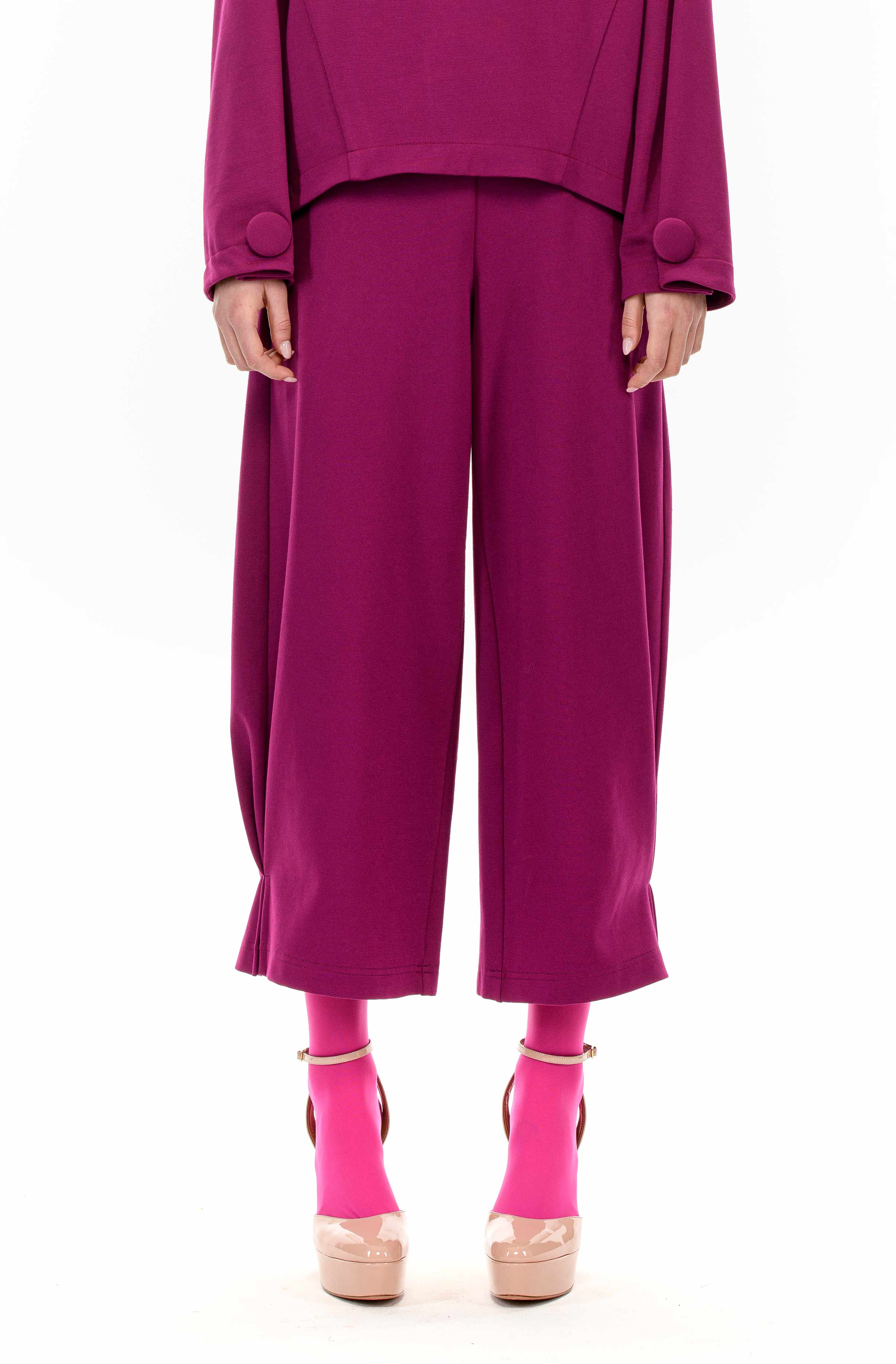 FLORA Rounded trousers
