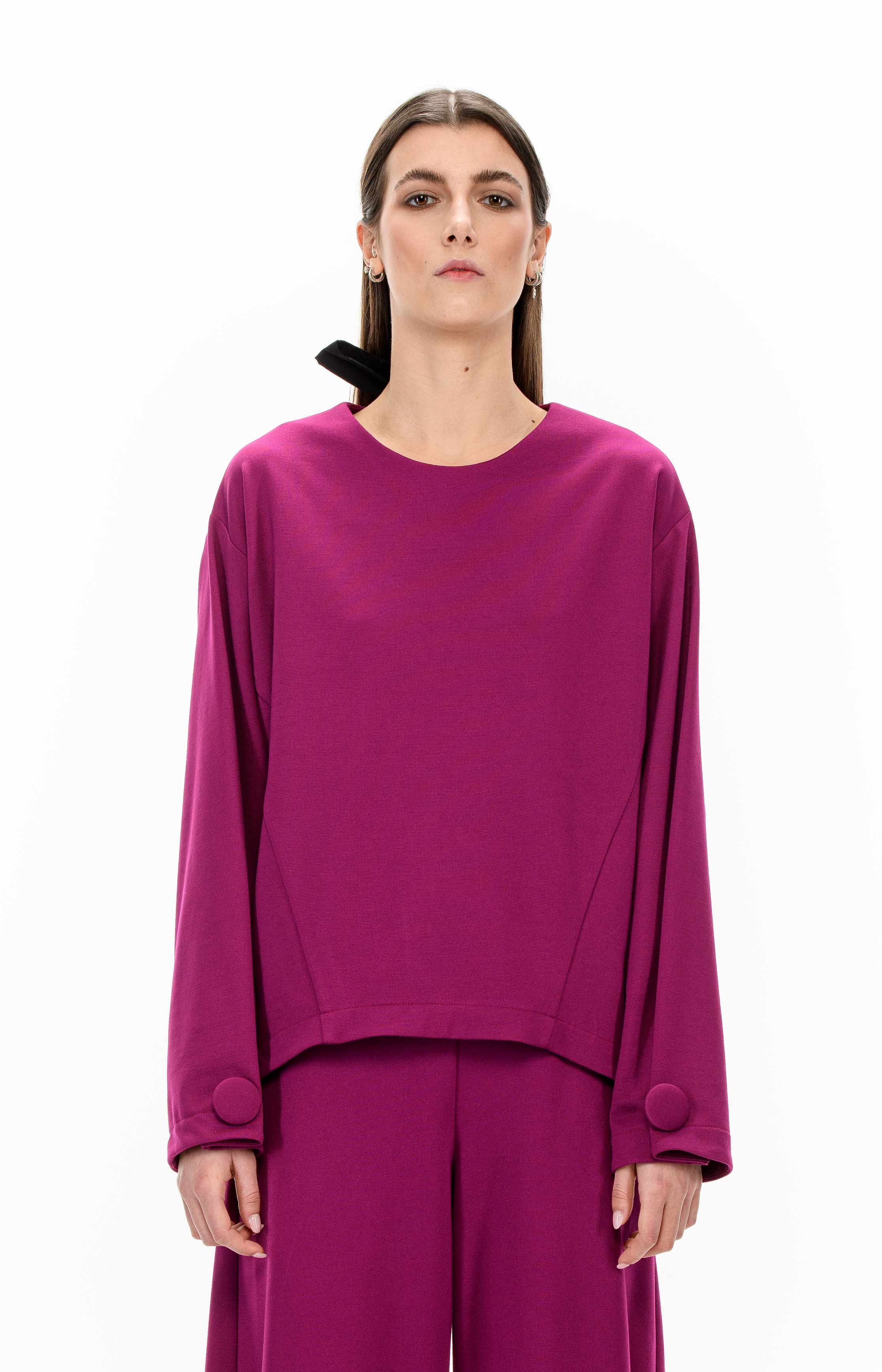 LENORA Blouse with bow