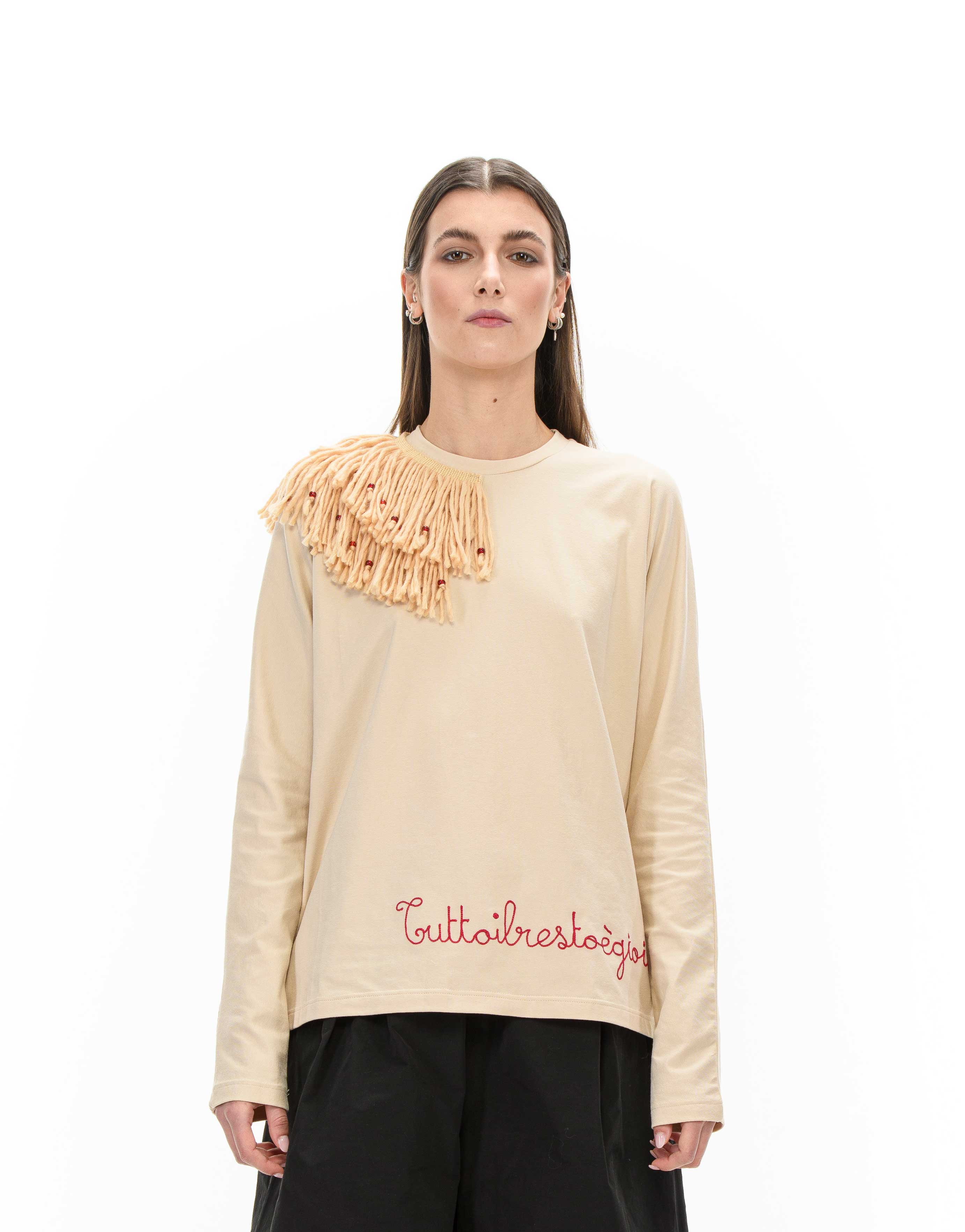 SERENELLA Ivory t-shirt