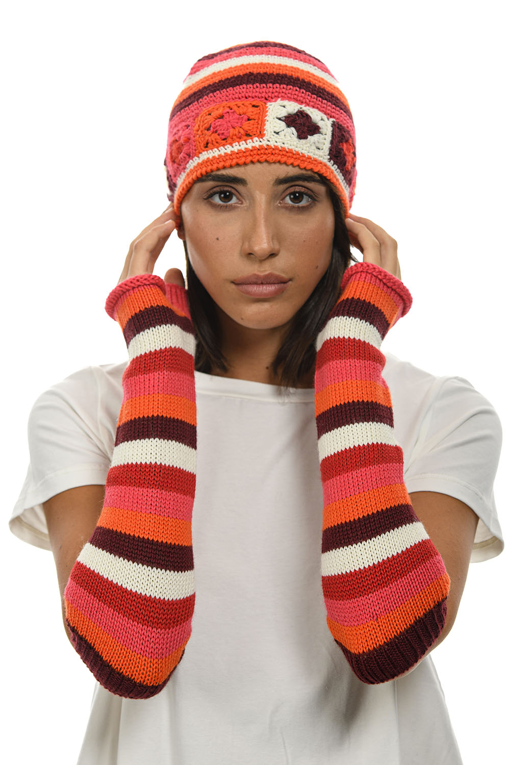 PAIGE Wool tricot beanie