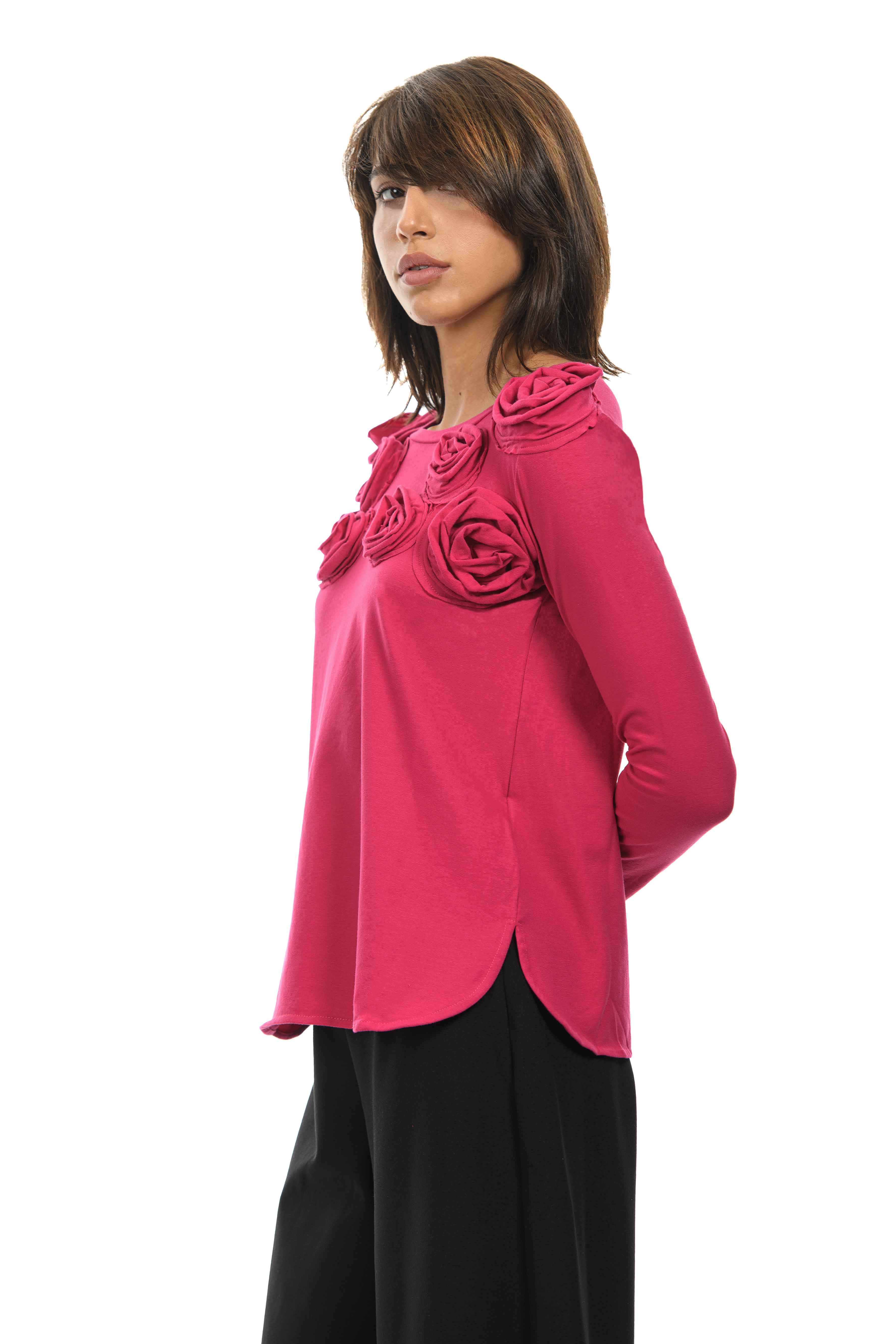 GERTRUDE Sweater with roses