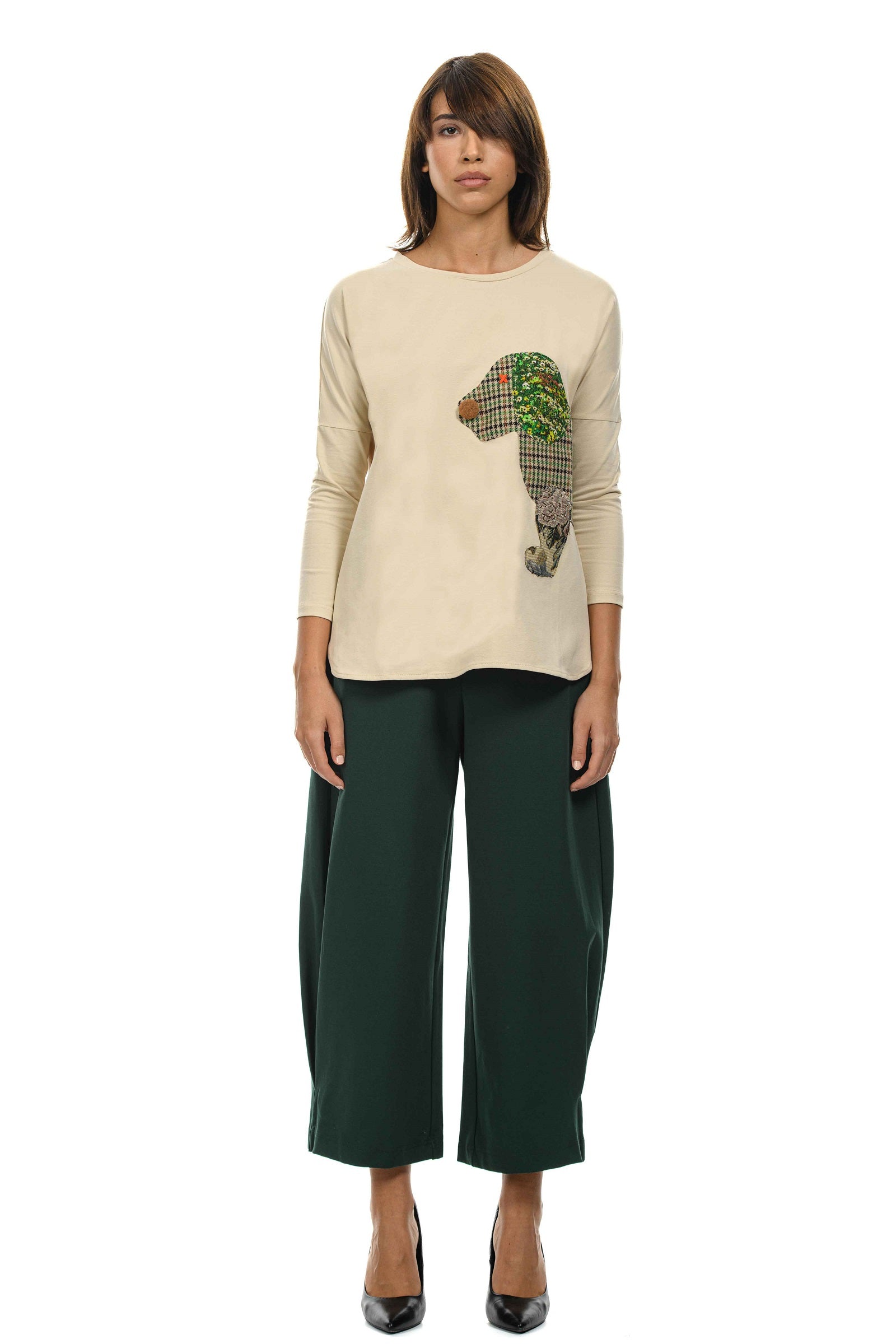 GUENDALINA Maglia con bassotto