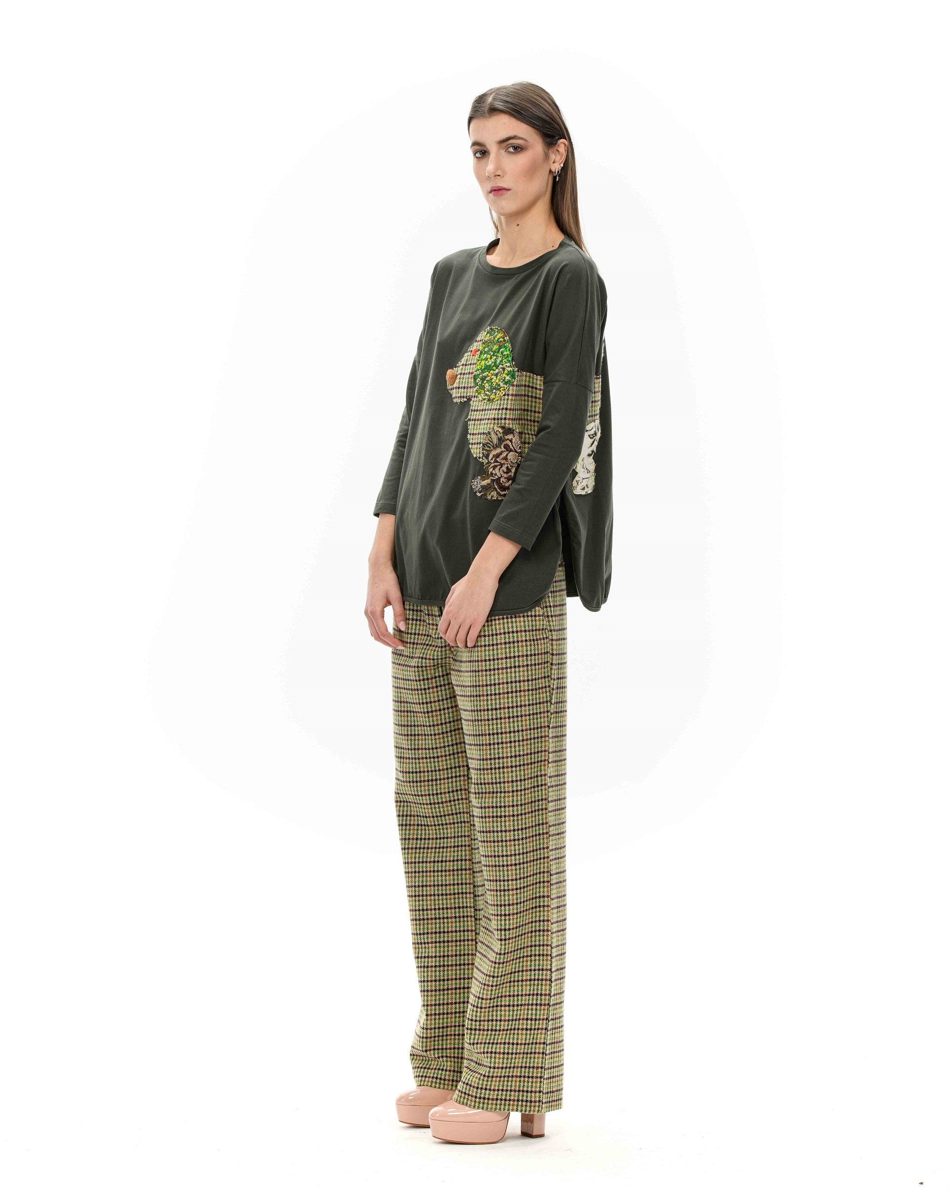 GUENDALINA Maglia con bassotto