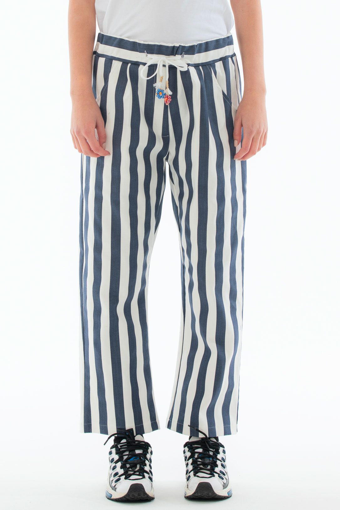 Mago di Oz Striped Trousers