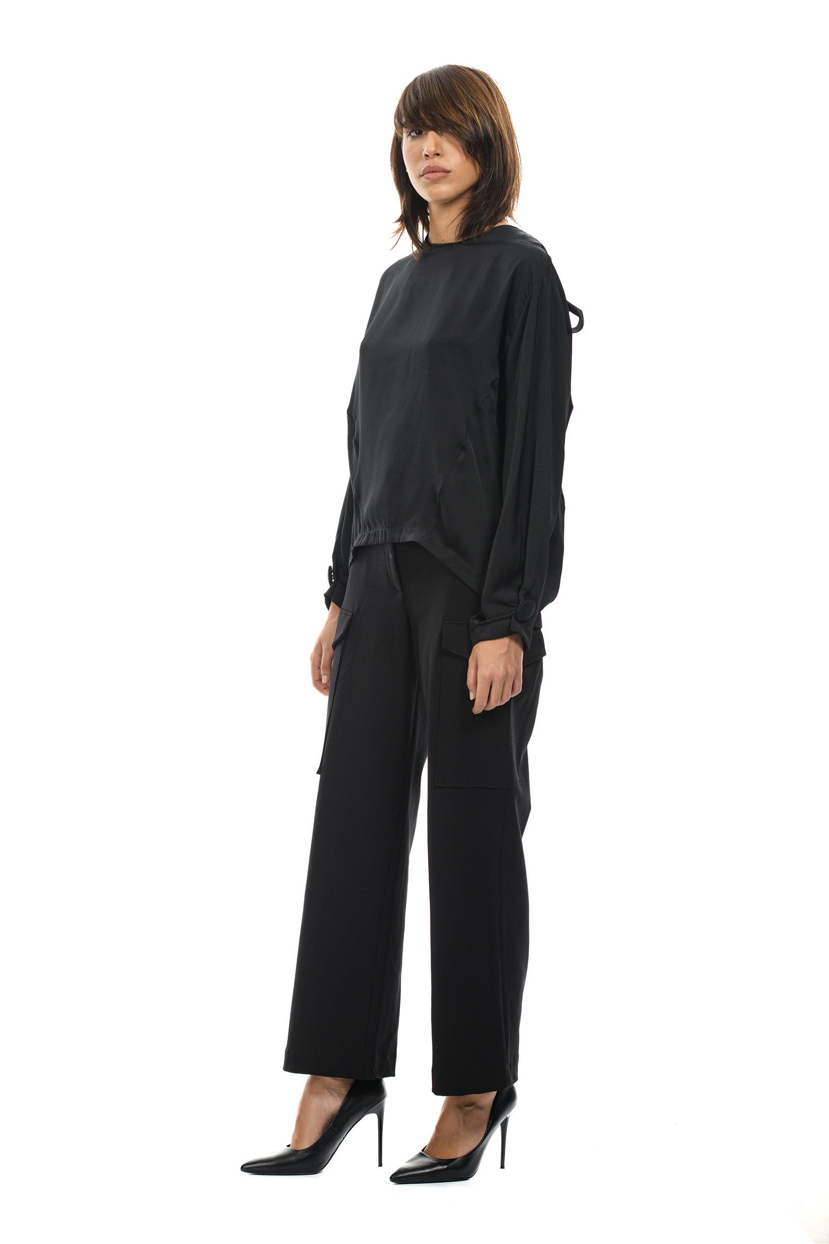 MALEFICA Pantalone tasconi