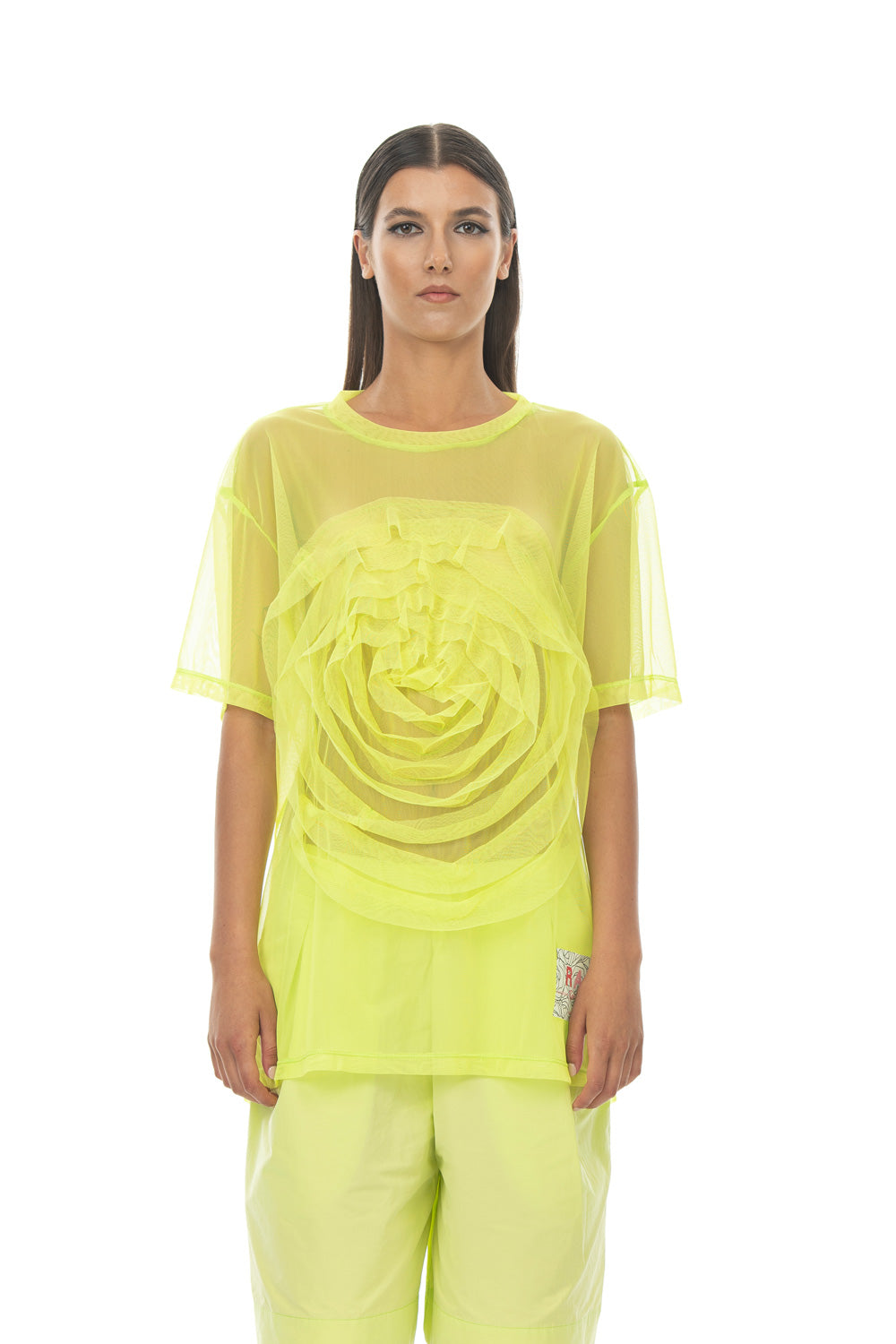 Peggy T-shirt Lime