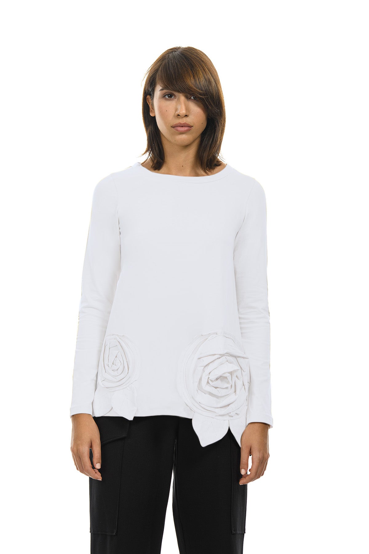 PIMPINELLA T-shirt with roses