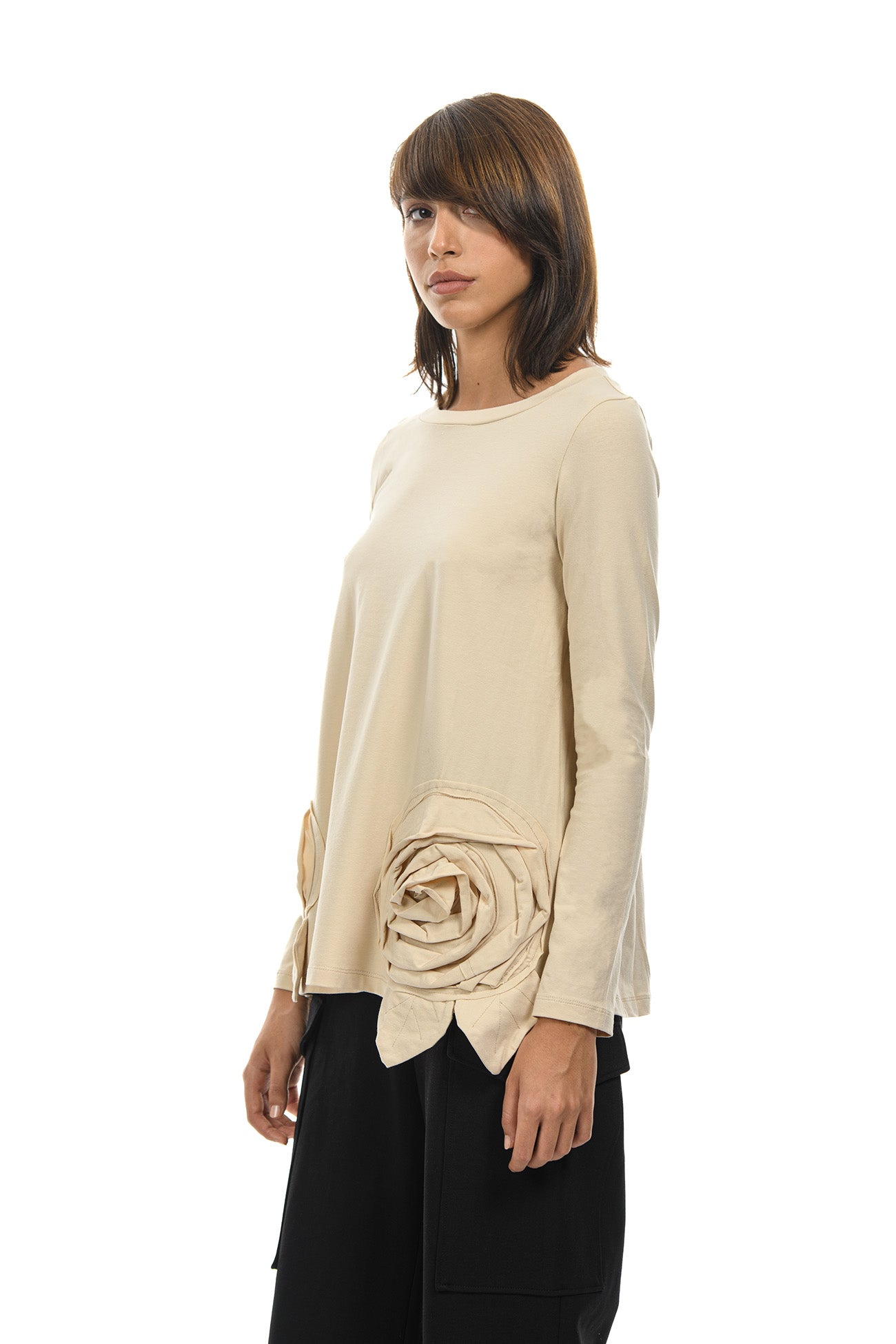 PIMPINELLA T-shirt with roses