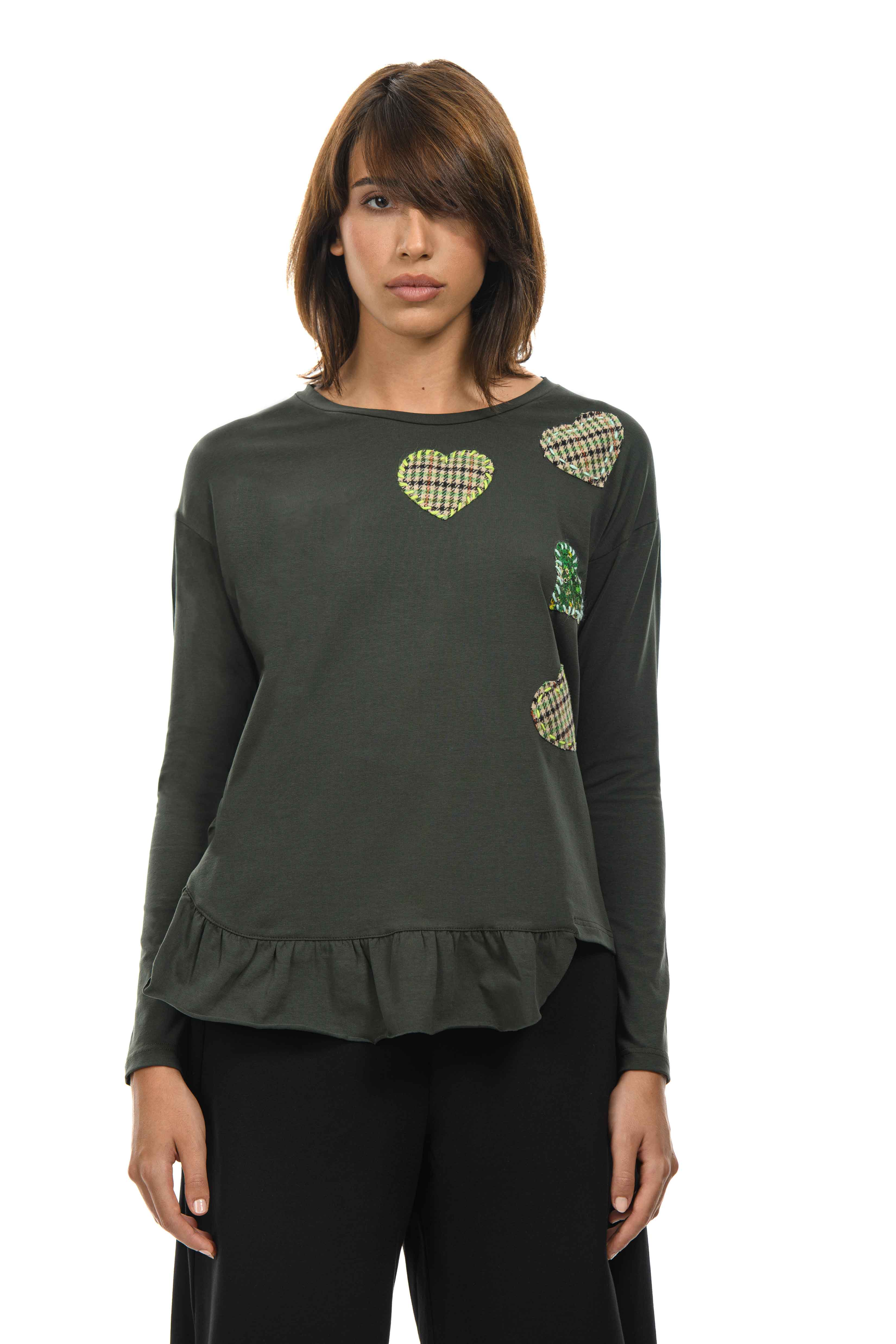 POLGARA T-shirt with hearts