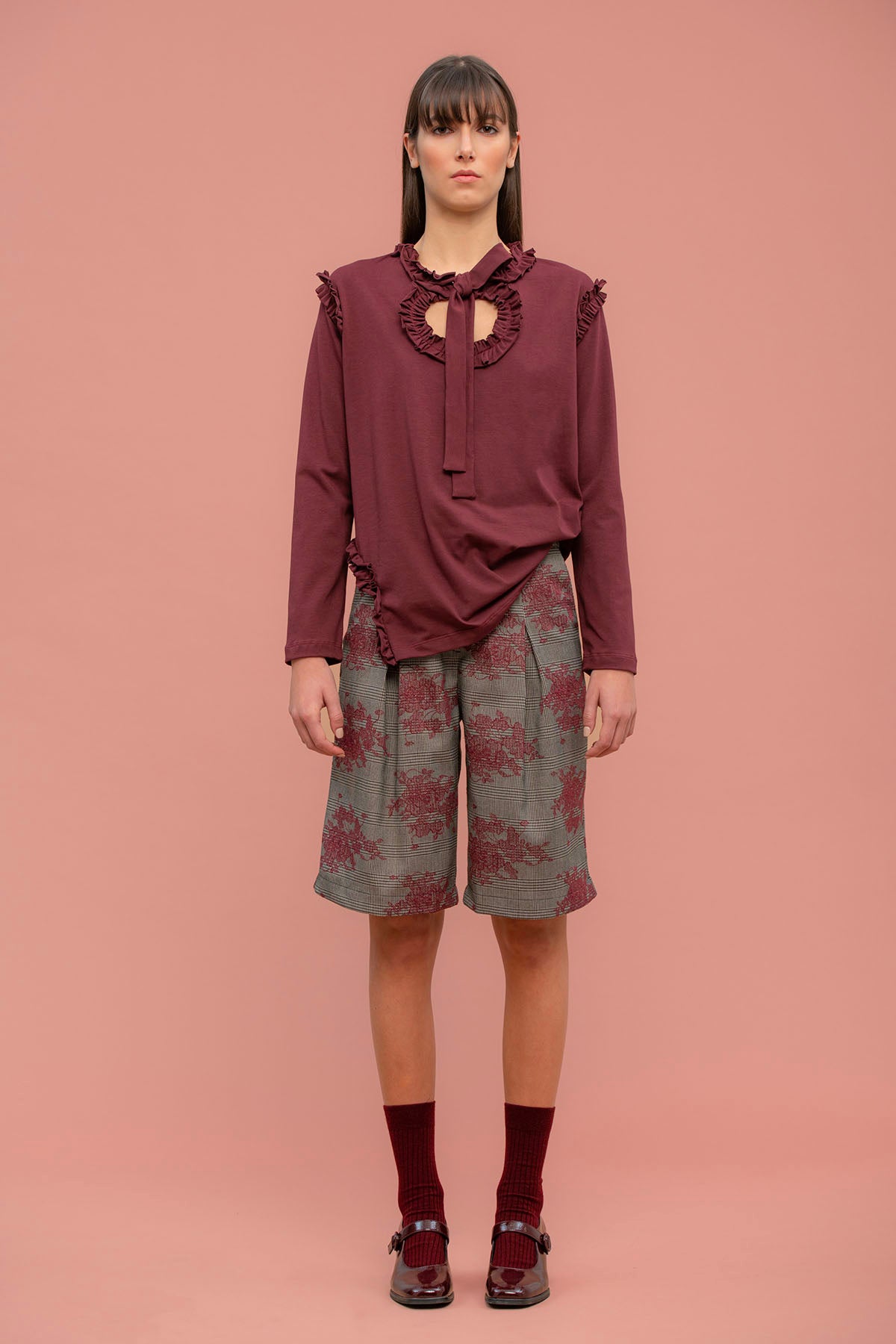 Ricchi e Poveri T-shirt Bordeaux